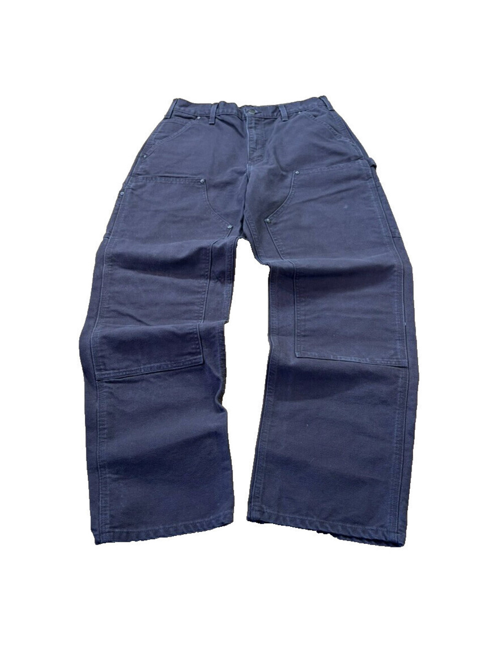 Carhartt B136 Double Knee Pants 33x32 Canvas Workwear Baggy